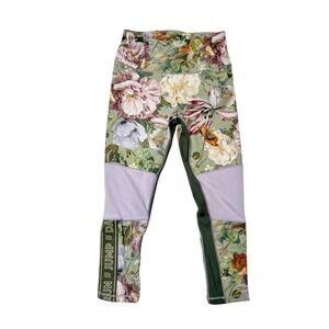 Molo Green Botanic Olympia Athletic Leggings Size 3/4